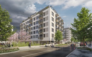 Novostavba 3+kk/B/G, 59m2, Rezidence U Vltavy